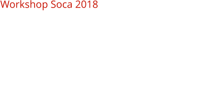 Workshop Soca 2018