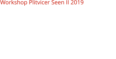 Workshop Plitvicer Seen II 2019